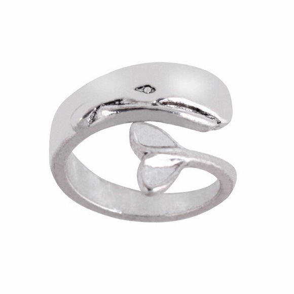 NWOT Silver Lucky Whale Ring - Picture 8 of 10